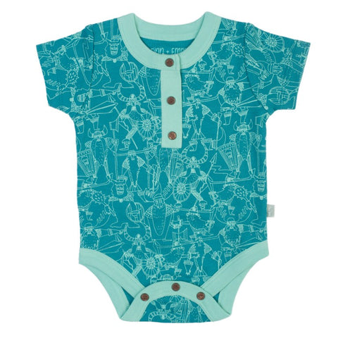 Finn & Emma Vikings S/S Bodysuit