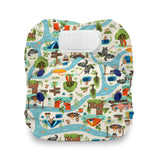 Thirsties Natural Newborn All in One - Hook & Loop