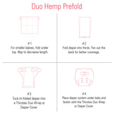 Thirsties Duo Hemp Prefold