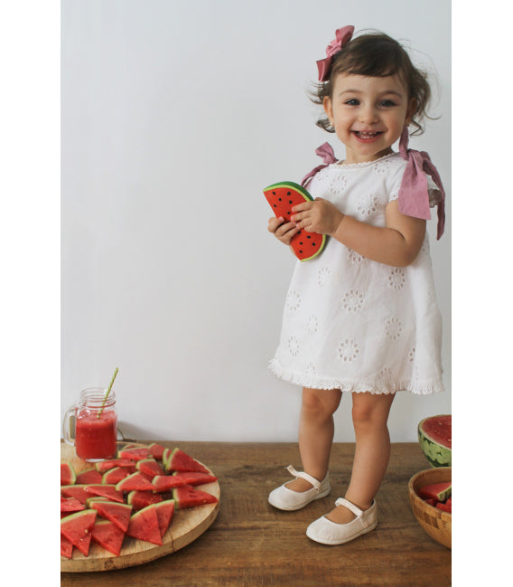 Wally sales the watermelon