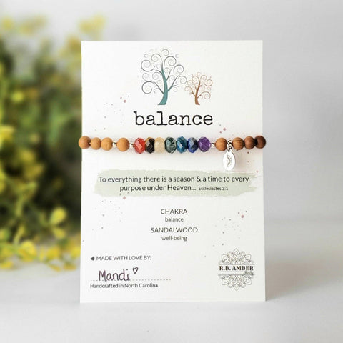 Rainbow | "Balance" Gemstone Bracelet