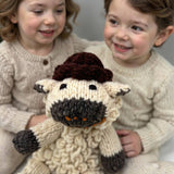 Toy Oganic Wool Knit Buddy  | Sawyer the Sheep