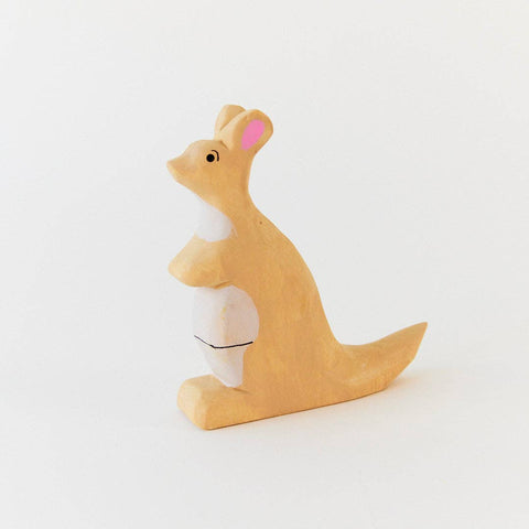 Kanga Wooden Figure