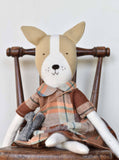 Woolgrass Farm Fig the Frenchie Dog - Ojai Orchard Gather Dress