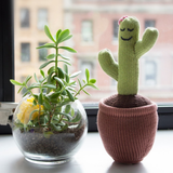 Medium Stuffed Cactus (Machine Washable)