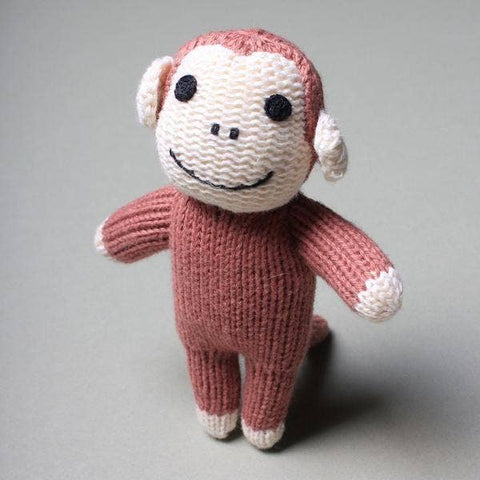 Organic Monkey Rattle (Handmade)