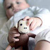 Organic Monkey Rattle (Handmade)