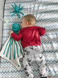 Baby Rattle Toy - Octopus Rattle (Turquoise)