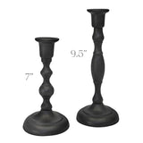 Heirloom Quality Handmade Cast Iron Taper Candle Holders