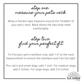 Pet | Turquoise + Cognac Amber Collar