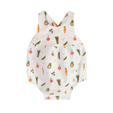 Veggies Baby Strappy Bodysuit + Hat Set (Organic Jersey)