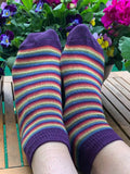 Itzel Rainbow Anklet Socks
