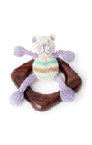 Finn & Emma Wood Teething Ring - Buddy the Cat