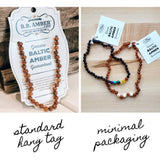 Raw Cherry Baltic Amber Necklace