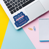 Executive Dysfunction Vinyl Sticker