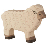 Sheep, standing, white