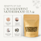 Calm & Radiant Motherhood | Lactation Breastfeeding Herb Tea