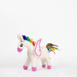 Wool Felt Rainbow Unicorn Pegasus