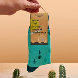 Socks that Protect Tropical Rainforests (Green Cacti)