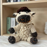 Toy Oganic Wool Knit Buddy  | Sawyer the Sheep