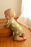 Sage Cactus | Organic Short Sleeve Coverall