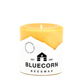 Pure Beeswax Pillar Candles – Eco-Friendly, Handmade in CO
