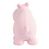 Hippo Natural Organic Rubber Teether, Rattle & Bath Toy
