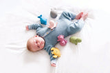 Octopus Natural Organic Rubber Teether, Rattle & Bath Toy