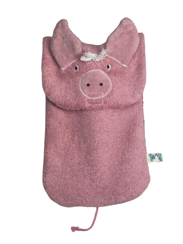 Organic Eco Hot Water Bottle Pig