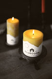 Pure Beeswax Pillar Candles – Eco-Friendly, Handmade in CO