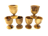 Olive Wood Egg Cups