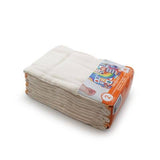 Bamboo Prefold Cloth Diapers (6pk)