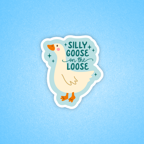 Silly Goose Sticker