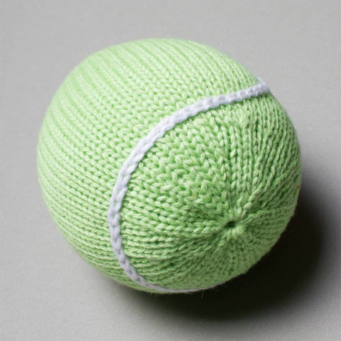Organic Tennis Ball Rattles (Handmade)