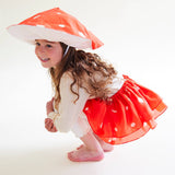 100% Mulberry Silk Kids Mushroom Tutu