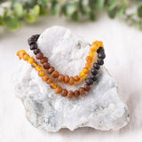 Raw Ombre Baltic Amber Necklace