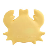 Crab Natural Organic Rubber Teether, Rattle & Bath Toy