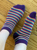 Itzel Rainbow Anklet Socks