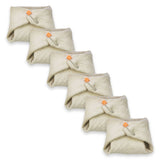 OsoCozy Muslin Flat Organic Cloth Diapers (6 Pack)