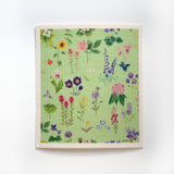 Wildflowers Sponge Cloth - Eco-Friendly Cellulose Dish Cloth