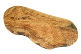 Natural cut cutting board 50 cm olive wood