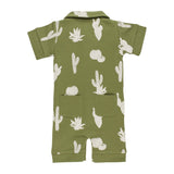 Sage Cactus | Organic Short Sleeve Coverall