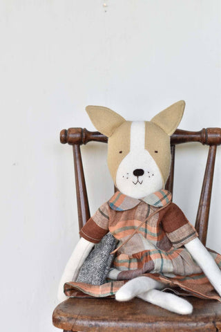 Woolgrass Farm Fig the Frenchie Dog - Ojai Orchard Gather Dress