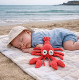 Knit Buddy organic toy buddy | Lou the Lobster