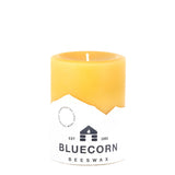 Pure Beeswax Pillar Candles – Eco-Friendly, Handmade in CO
