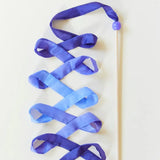 Silk & Wood Streamer - Wands For Pretend Play