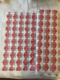 Pomegranate Pattern Organic Cotton Fabric