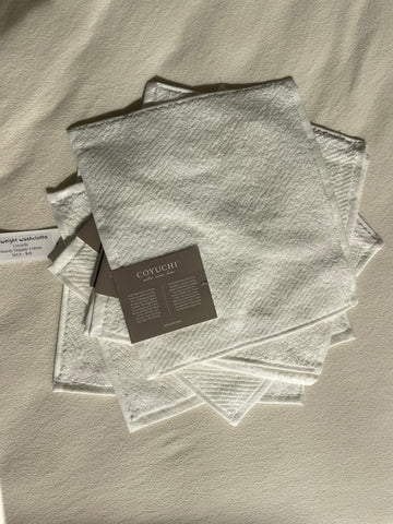 Air Weight Coyuchi Wash Cloths