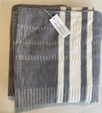 Organic Cotton Cirrus Striped Blanket