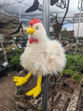 11" Fur Alpaca Chicken